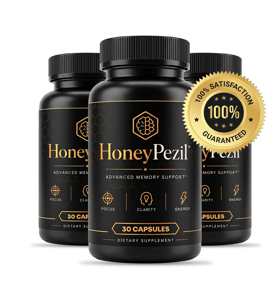 HoneyPezil 60-day money-back satisfaction guarantee on every order